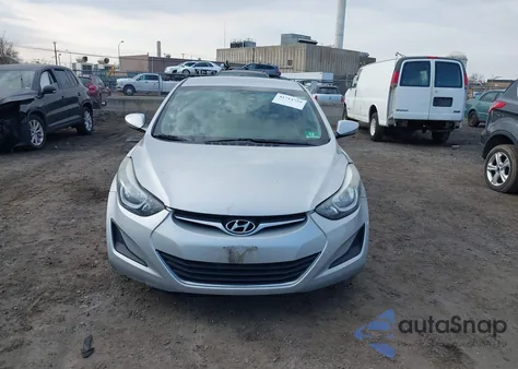 2014 Hyundai Elantra Se from USA, damaged, VIN 5NPDH4AEXEH521085